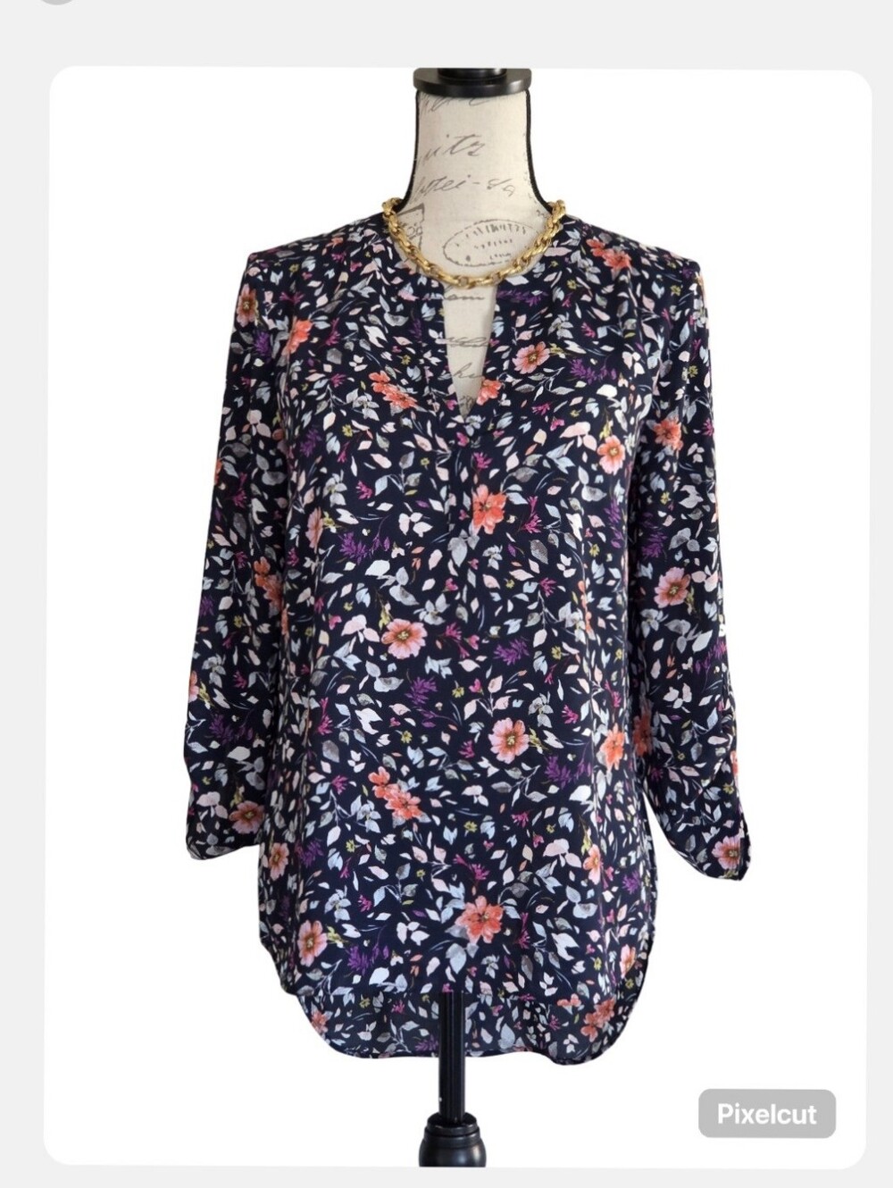 Daniel Rainn Floral Blouse.